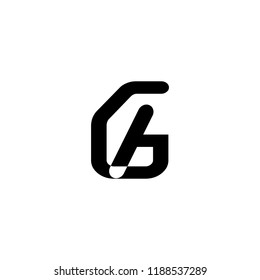 GA logo vector. GB logo vector