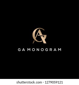 GA Monogram logo