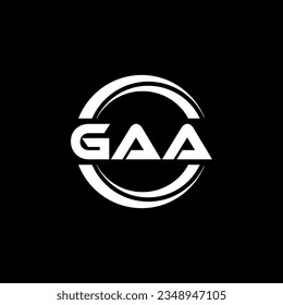 GAA Logo Design, Inspiration for a Unique Identity. Modern Elegance and Creative Design. Watermark Your Success with the Striking this Logo.