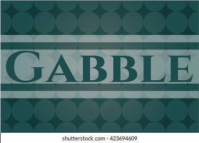 Gabble card