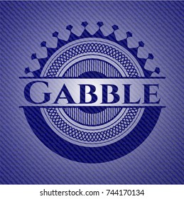 Gabble jean background