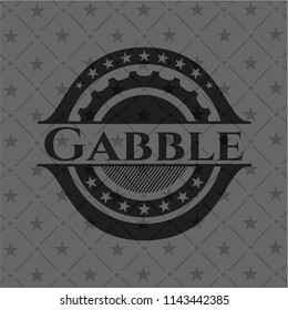 Gabble realistic dark emblem