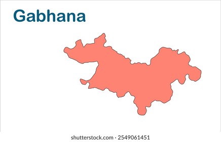 Gabhana subdivision map, Aligarh District, Uttar Pradesh State, Republic of India, Government of  Uttar Pradesh, Indian territory, Eastern India, politics, village, tourism