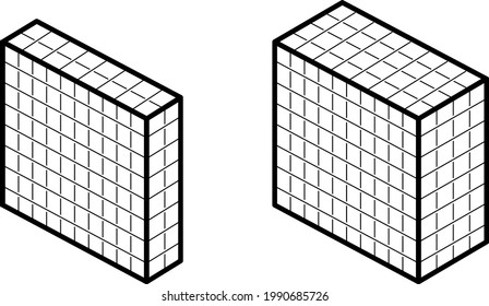 Icono de la Piedra de Pared de Gabón, vector