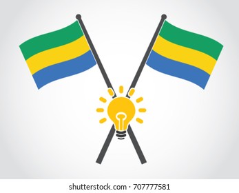 Gabon Emblem Bright Idea