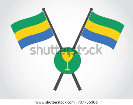 Gabon Emblem Fragile