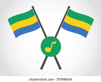 Gabon Emblem Musician