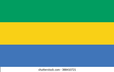 Gabon Flag