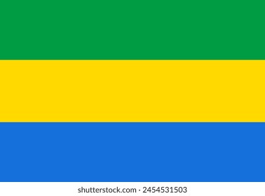 gabon flag illustrator country flags