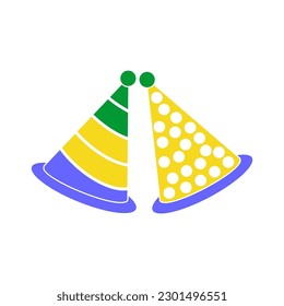 Banderas de Gabón conjunto de iconos, Día de la Independencia de Gabón conjunto de iconos símbolo de vector
