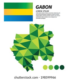 Gabon geometric concept design