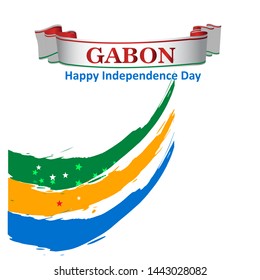 Gabon Independence Day Celebration Creative Design Illustration Vector Template