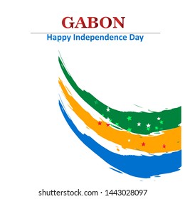 Gabon Independence Day Celebration Creative Design Illustration Vector Template