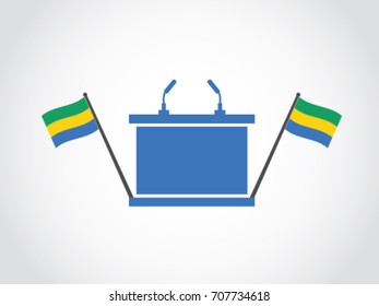 Gabon Podium Speech