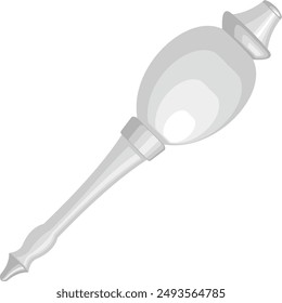 Gada or Mace in Vector Art by Kelapa Pariwara,  is a simple club weapon, cylindrical in shape, arranged in several sizes. This weapon is also used in silat martial arts.
