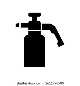 Gaden spray bottle icon design template, vector icon designed in flat style isolated on white background, solid icon vector design, can be used for web, mobile, UI and various needs of your project