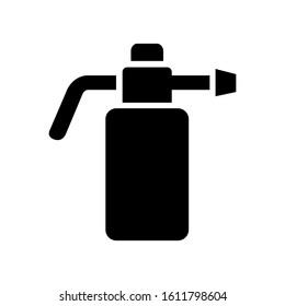 Gaden spray bottle icon design template, vector icon designed in flat style isolated on white background, solid icon vector design, can be used for web, mobile, UI and various needs of your project