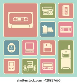 gadget of 90s  icon 