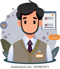Gadget assistant in the form of a man