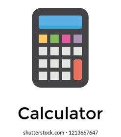 A gadget to calculate amounts, calculator 