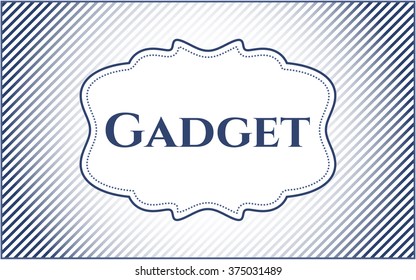 Gadget colorful banner