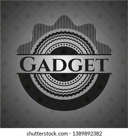 Gadget dark emblem. Retro. Vector Illustration. Detailed.