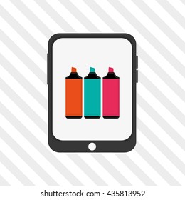 gadget design. technology icon. Colorfull illustration, vector g