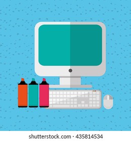 gadget design. technology icon. Colorfull illustration, vector g