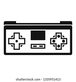 Gadget game controller icon. Simple illustration of gadget game controller vector icon for web design isolated on white background