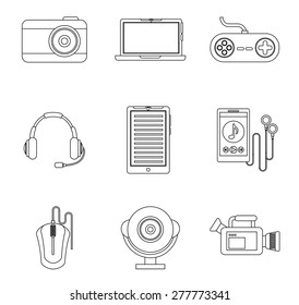 gadget icon design, vector illustration eps10 graphic 