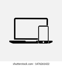 Gadget Icon. Devices Illustration As A Simple Vector Sign & Trendy Symbol for Design,  Websites, Presentation or Mobile Application. 
