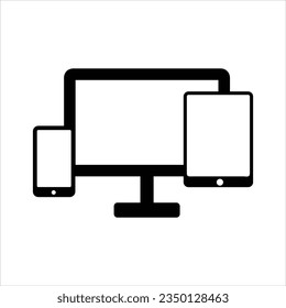 Gadget Icon. Devices Illustration, Vector Sign, for Design, Websites, Presentation or Mobile Application..eps