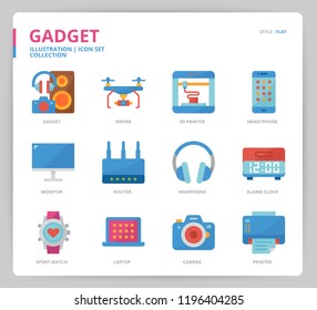 Gadget icon set