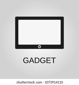 Gadget icon. Gadget symbol. Flat design. Stock - Vector illustration