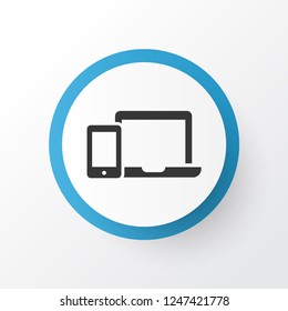 Gadget icon symbol. Premium quality isolated devices element in trendy style.