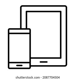 Imagen vectorial de icono de gadget. También se puede usar para aplicaciones web, aplicaciones móviles y medios impresos.