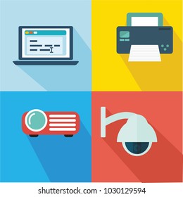 GADGET ICON VINTAGE VECTOR