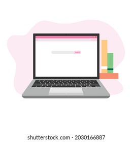 navegador de búsqueda de gadget Internet Vector libre