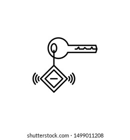 Gadget, key ring icon. Element of gadget icon