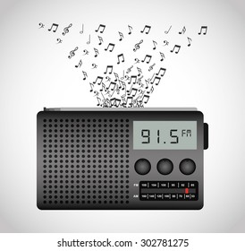 gadget music design, vector illustration eps10 graphic 