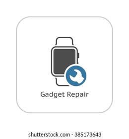 Gadget Repair Icon. Flat Design.