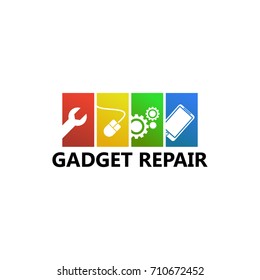 Gadget Repair Logo Template Design