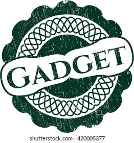 Gadget rubber grunge stamp