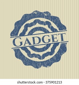 Sello de goma de gadget con textura gruesa