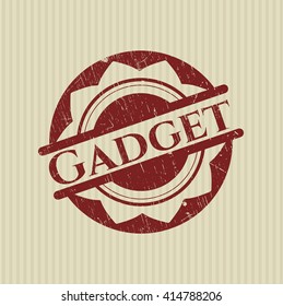 Gadget rubber seal with grunge texture