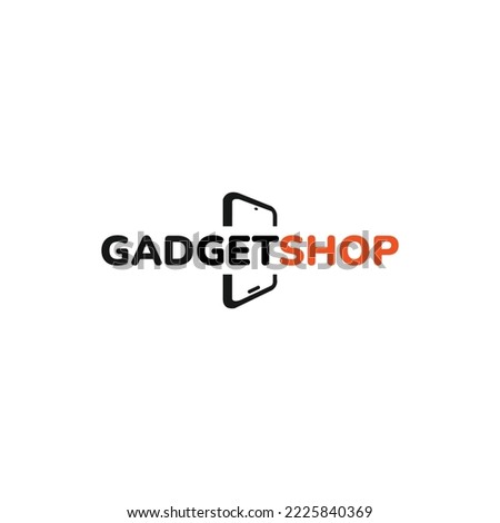 Gadget Shop logo design element
