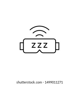 Gadget, sleep mask icon. Element of gadget icon