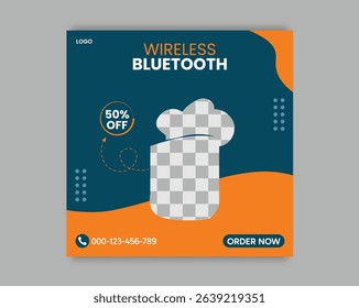Gadget social media post design