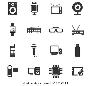 Gadget symbol for web icons