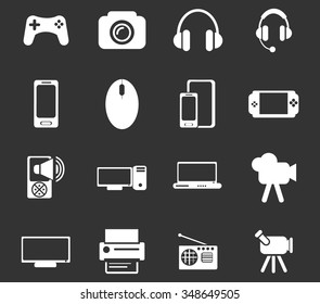 Gadget symbol for web icons